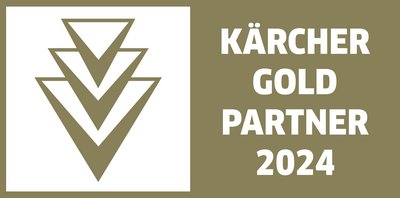 Logo Kärcher Gold Partner 2024